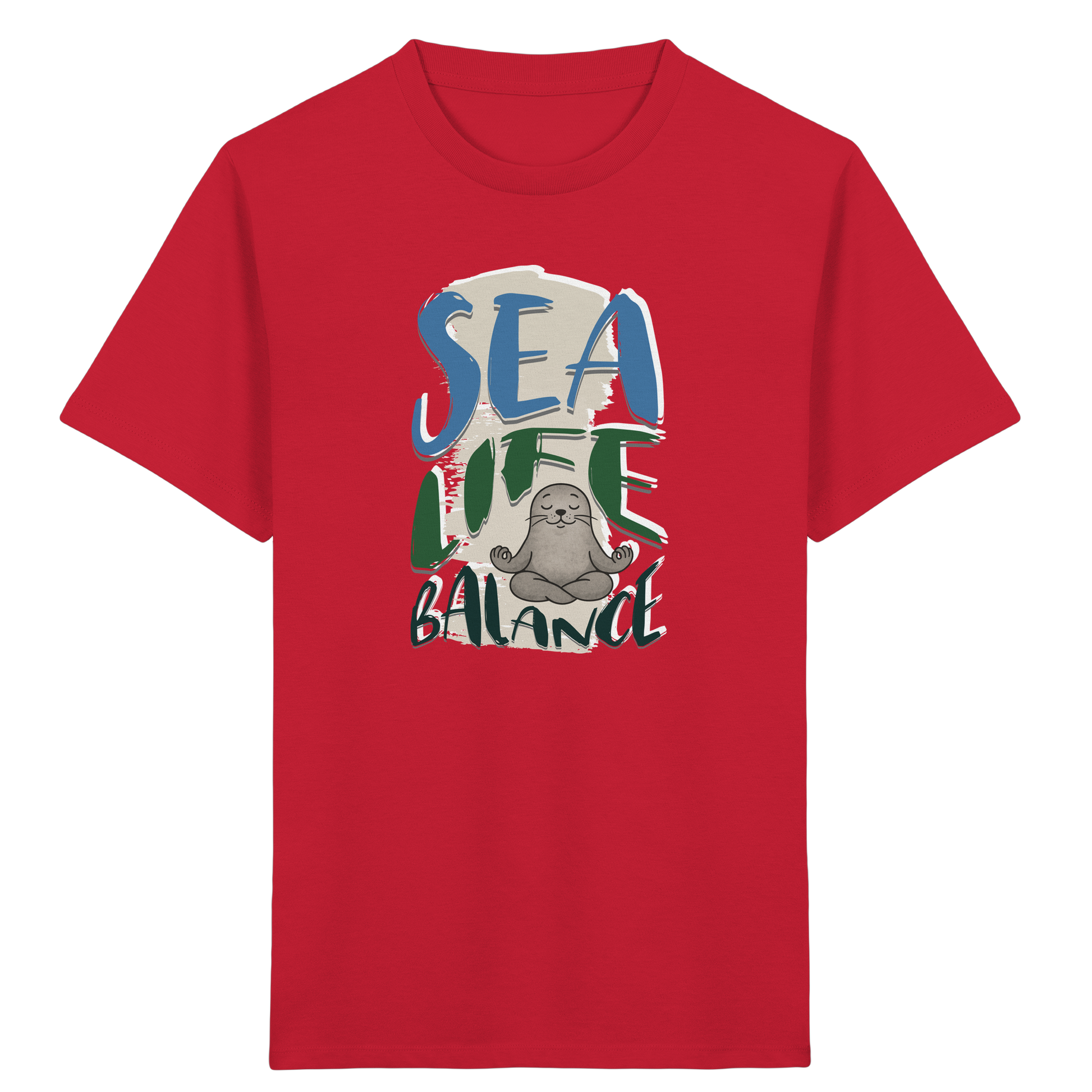 Sea Life Balance - Kids Organic Shirt