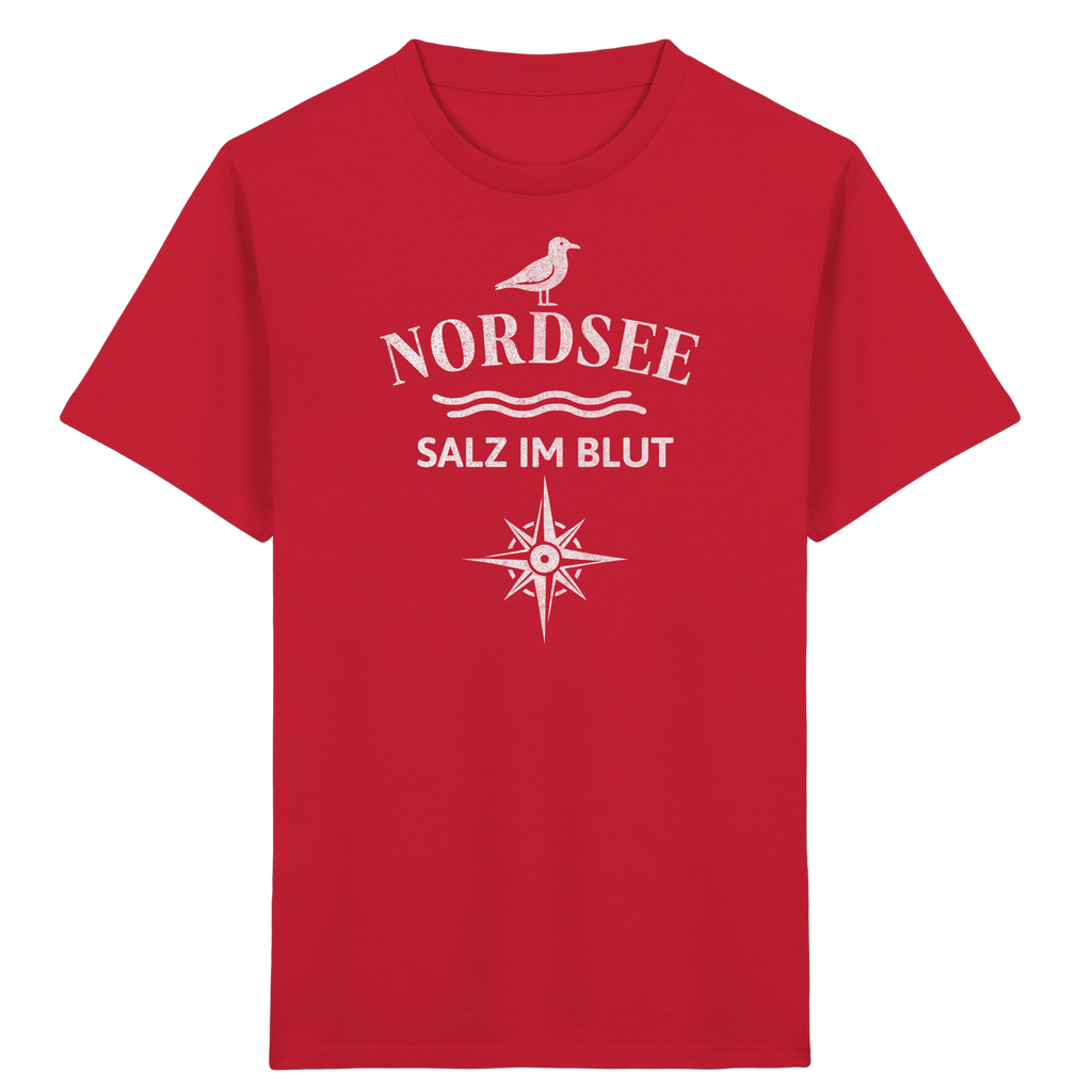 Nordsee - Salz im Blut - Kids Organic Shirt