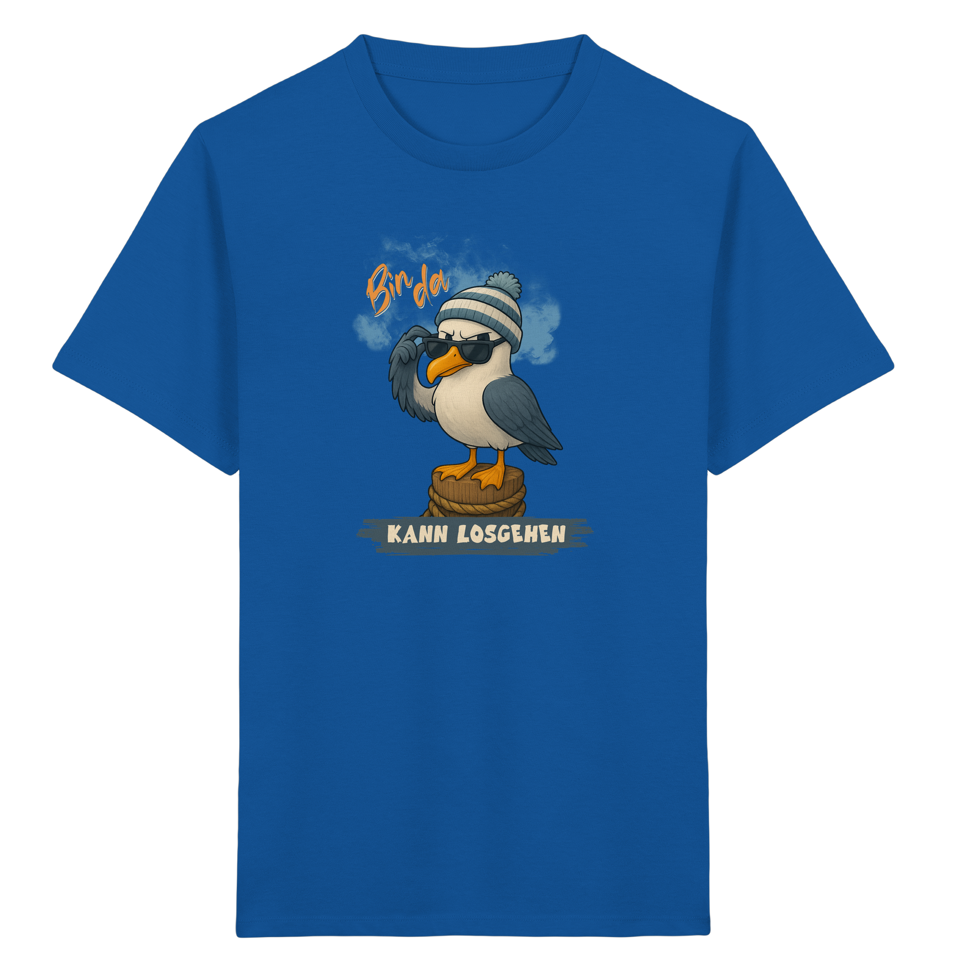 Bin da - kann losgehen - Kids Organic Shirt