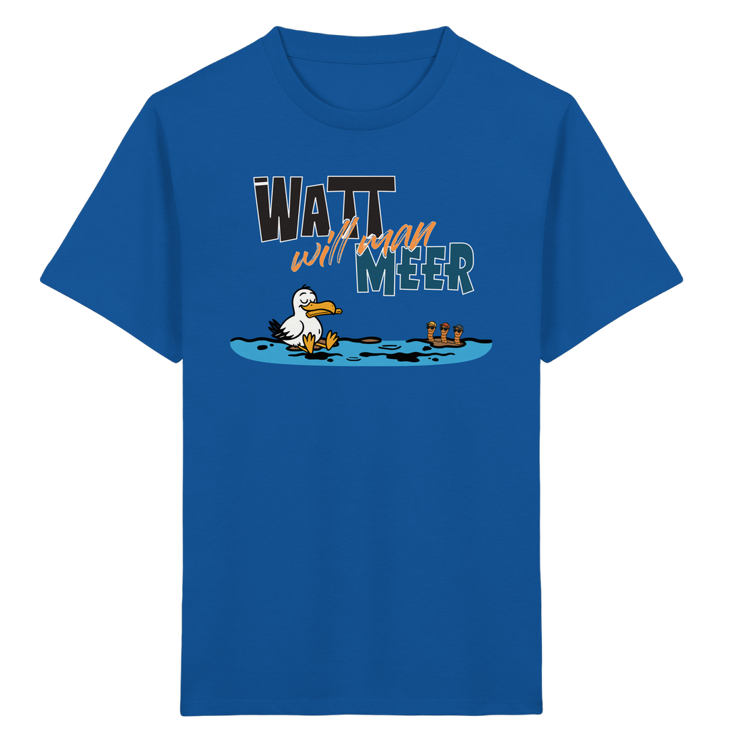 Watt will man Meer - Kids Organic Shirt