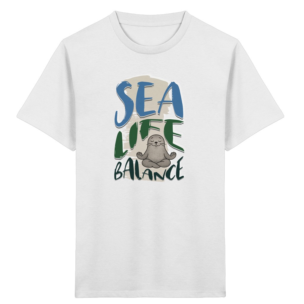 Sea Life Balance - Kids Organic Shirt