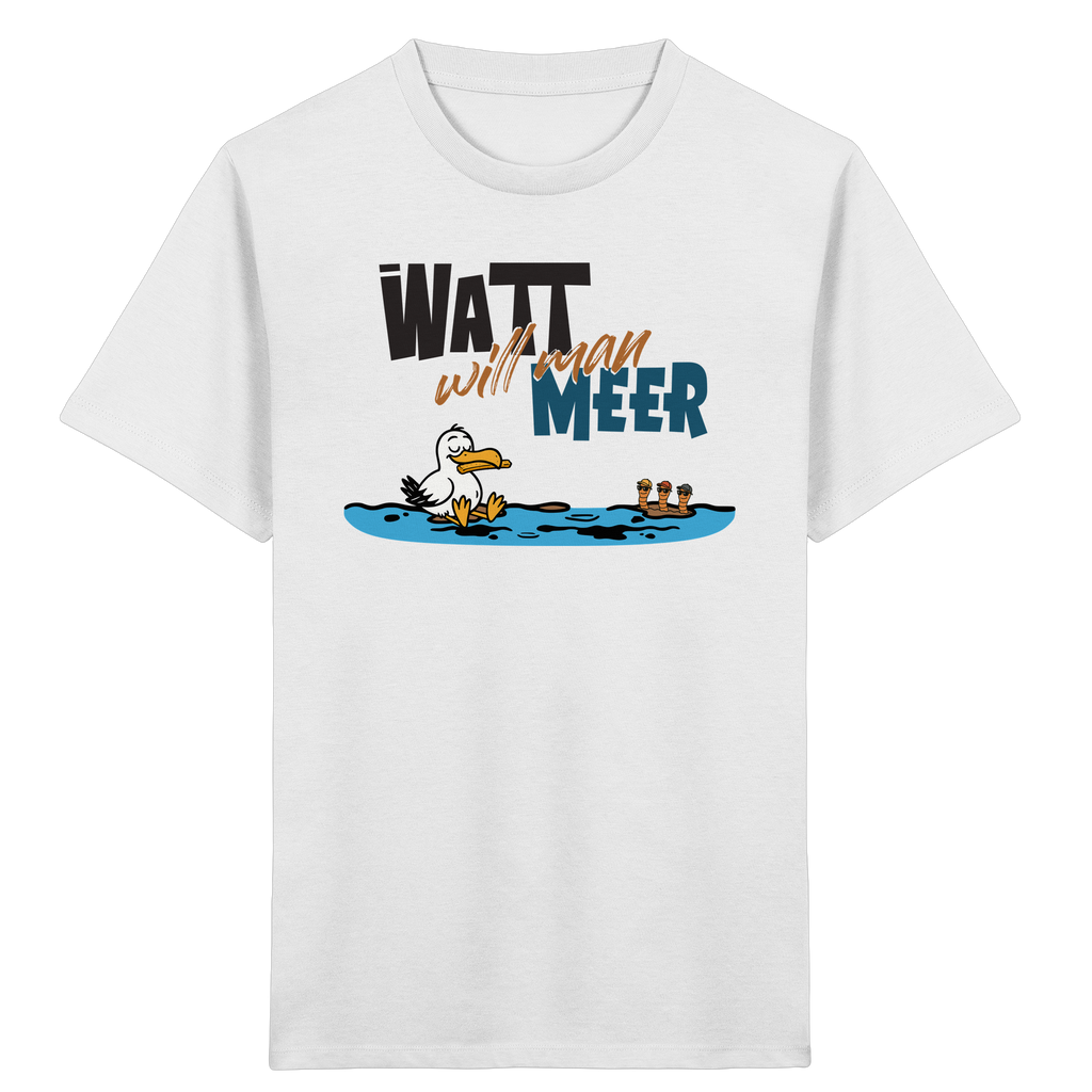Watt will man Meer - Kids Organic Shirt