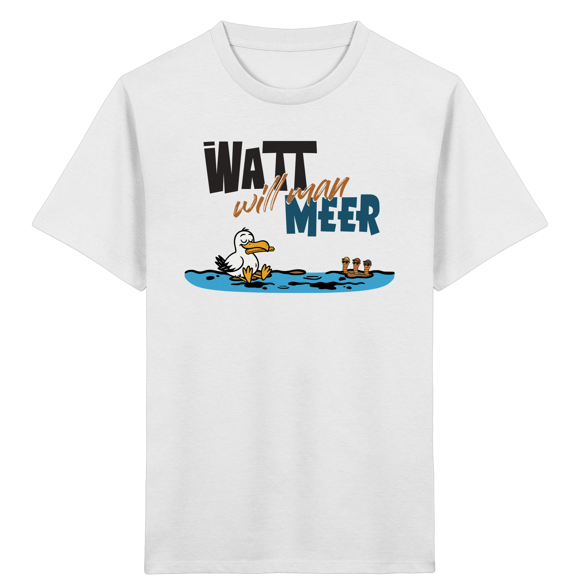 Watt will man Meer - Kids Organic Shirt