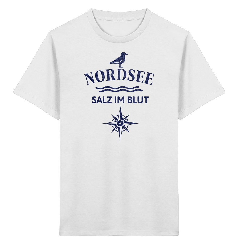 Nordsee - Salz im Blut - Kids Organic Shirt