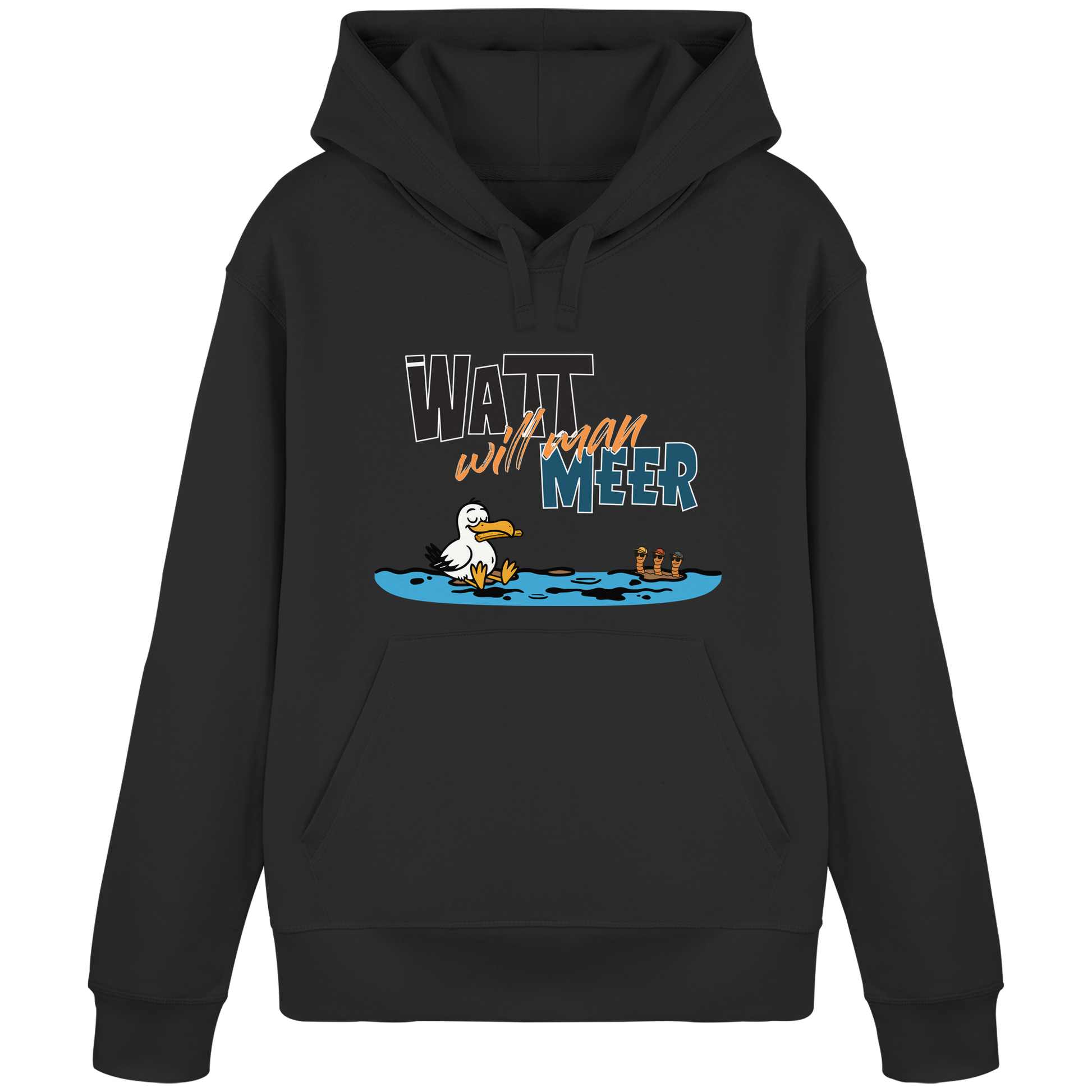 Watt will man Meer - Organic Basic Hoodie