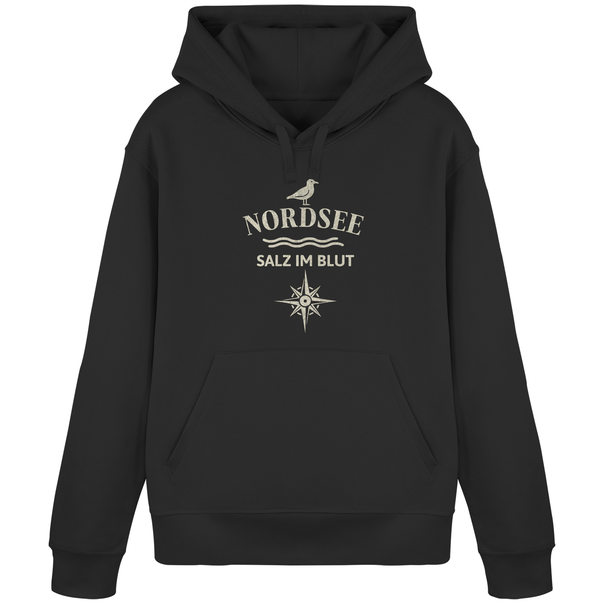Nordsee - Salz im Blut - Organic Basic Hoodie