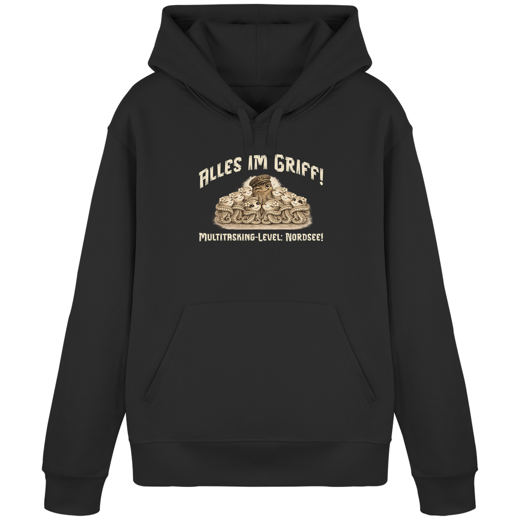 Multitasking Krake - Organic Basic Hoodie