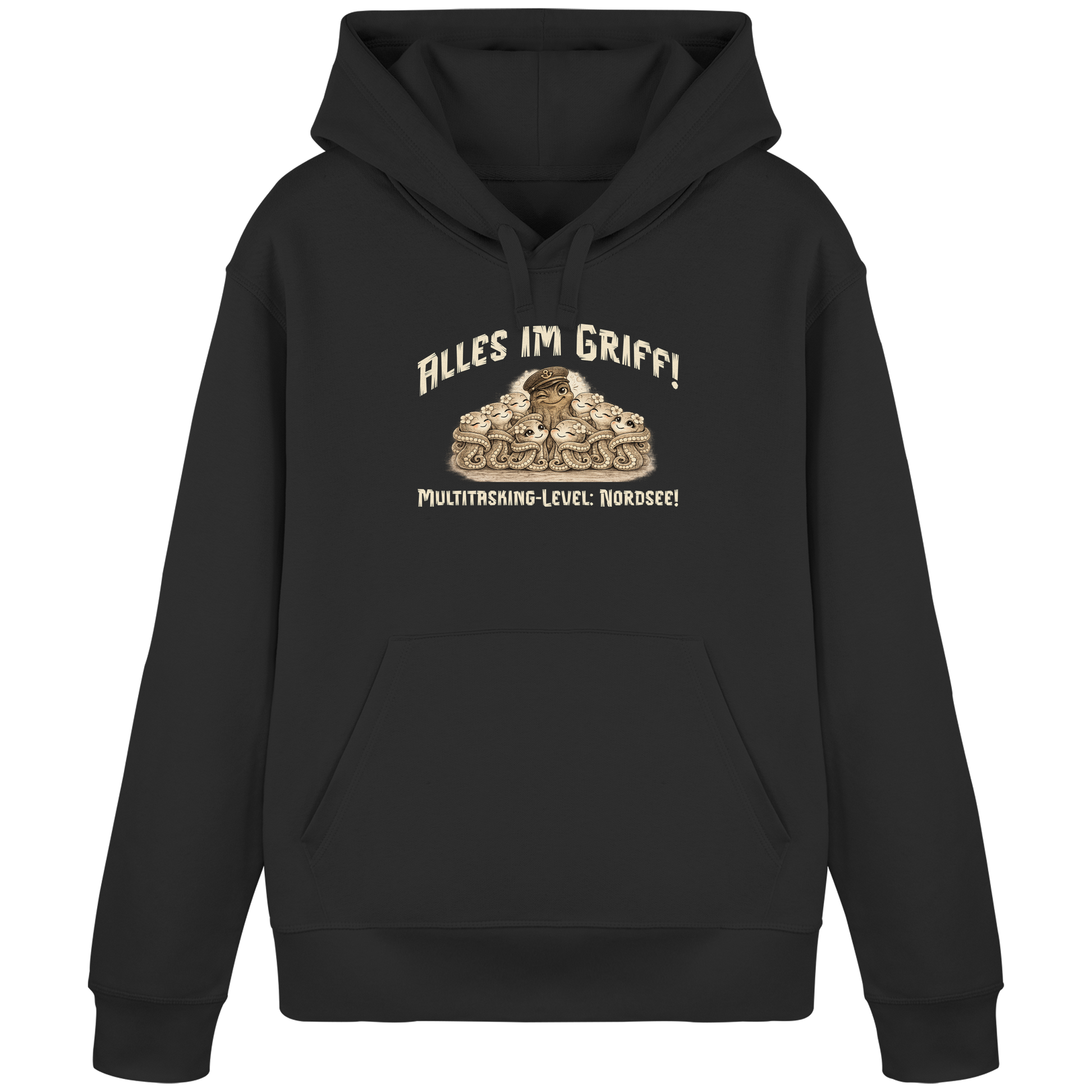 Multitasking Krake - Organic Basic Hoodie