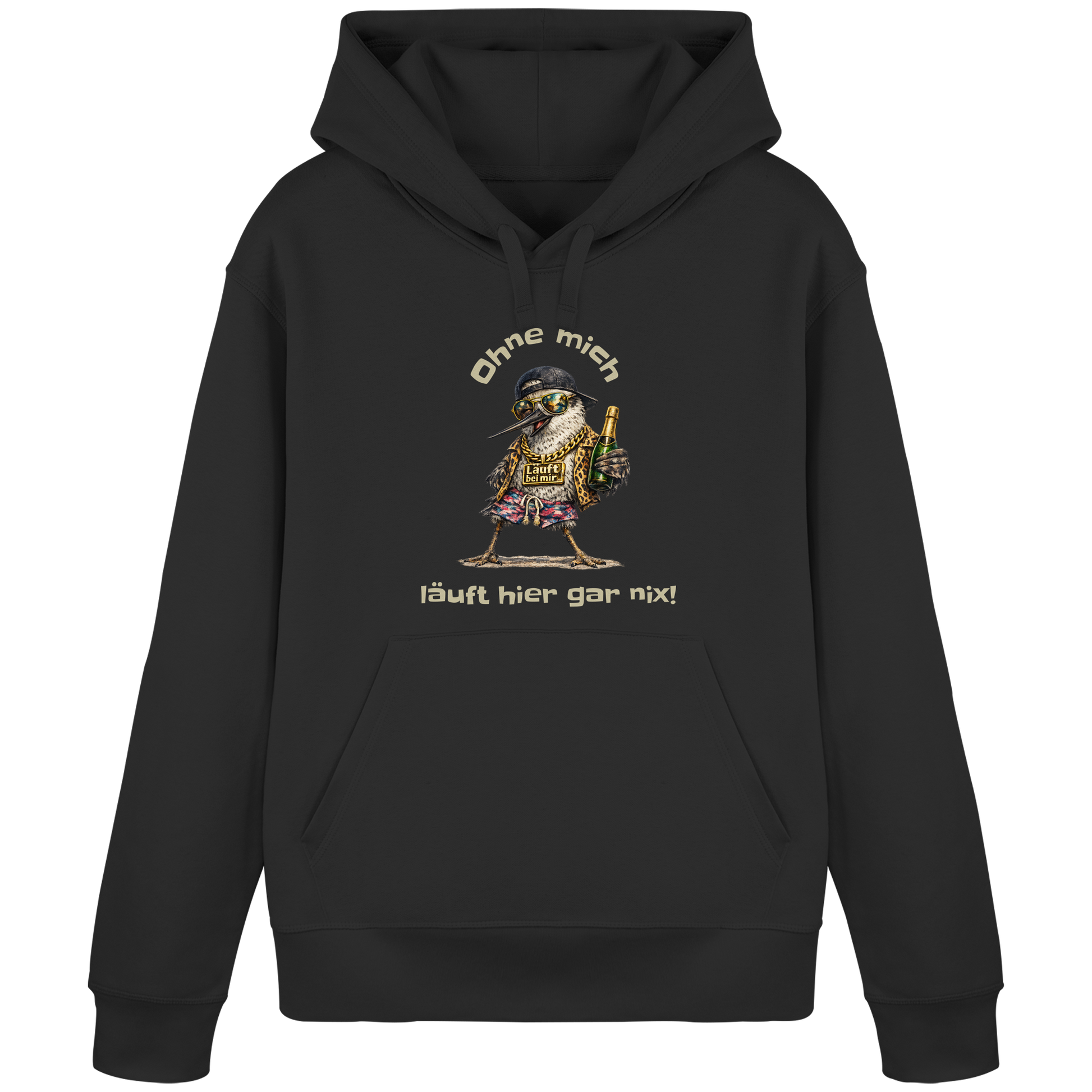 cooler Strandläufer - Organic Basic Hoodie