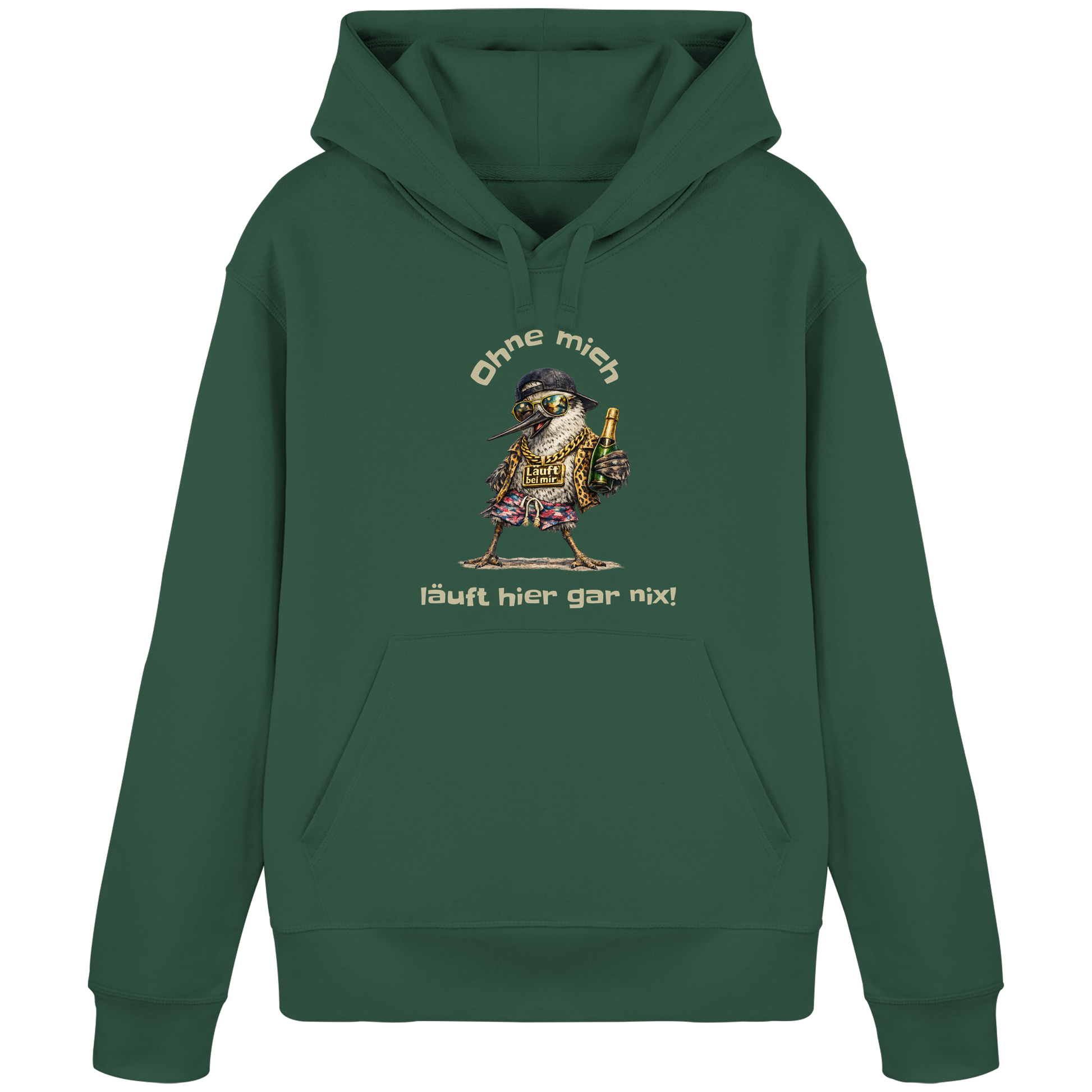 cooler Strandläufer - Organic Basic Hoodie