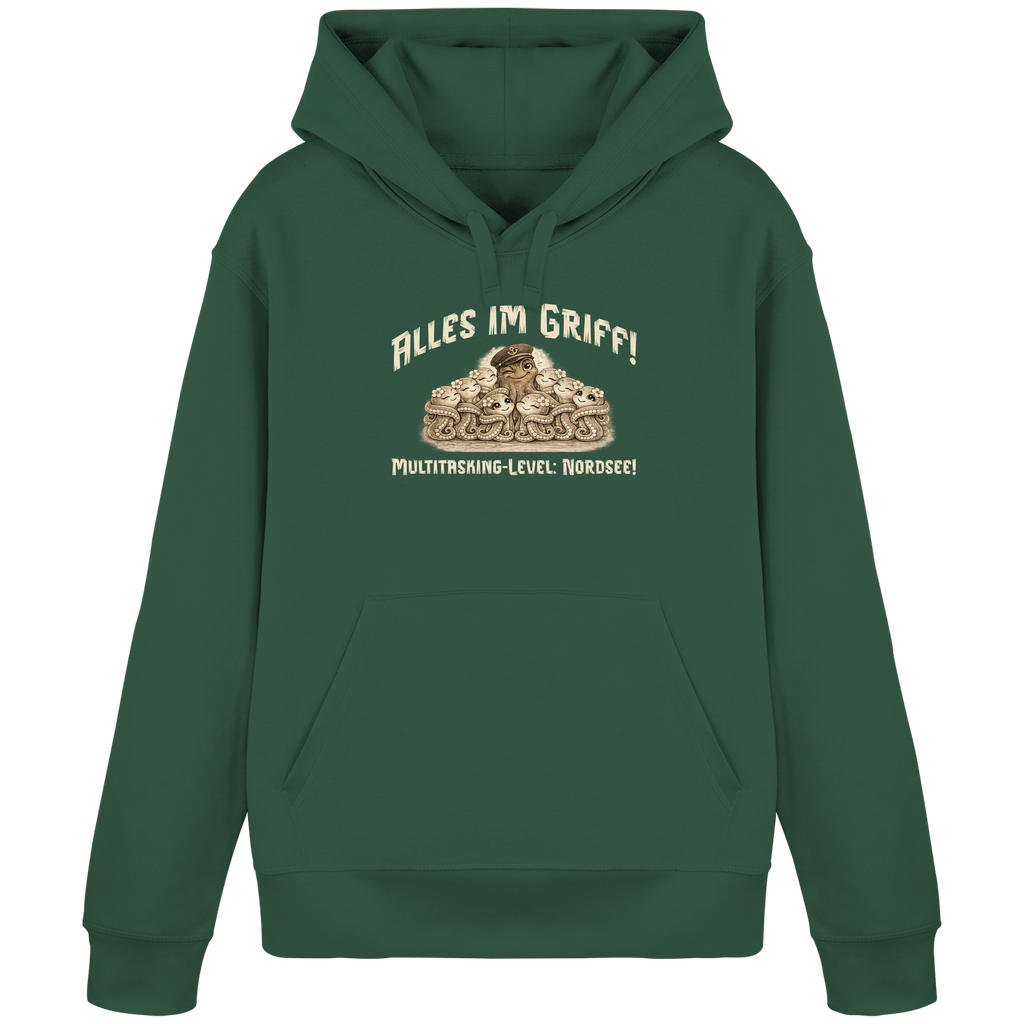 Multitasking Krake - Organic Basic Hoodie