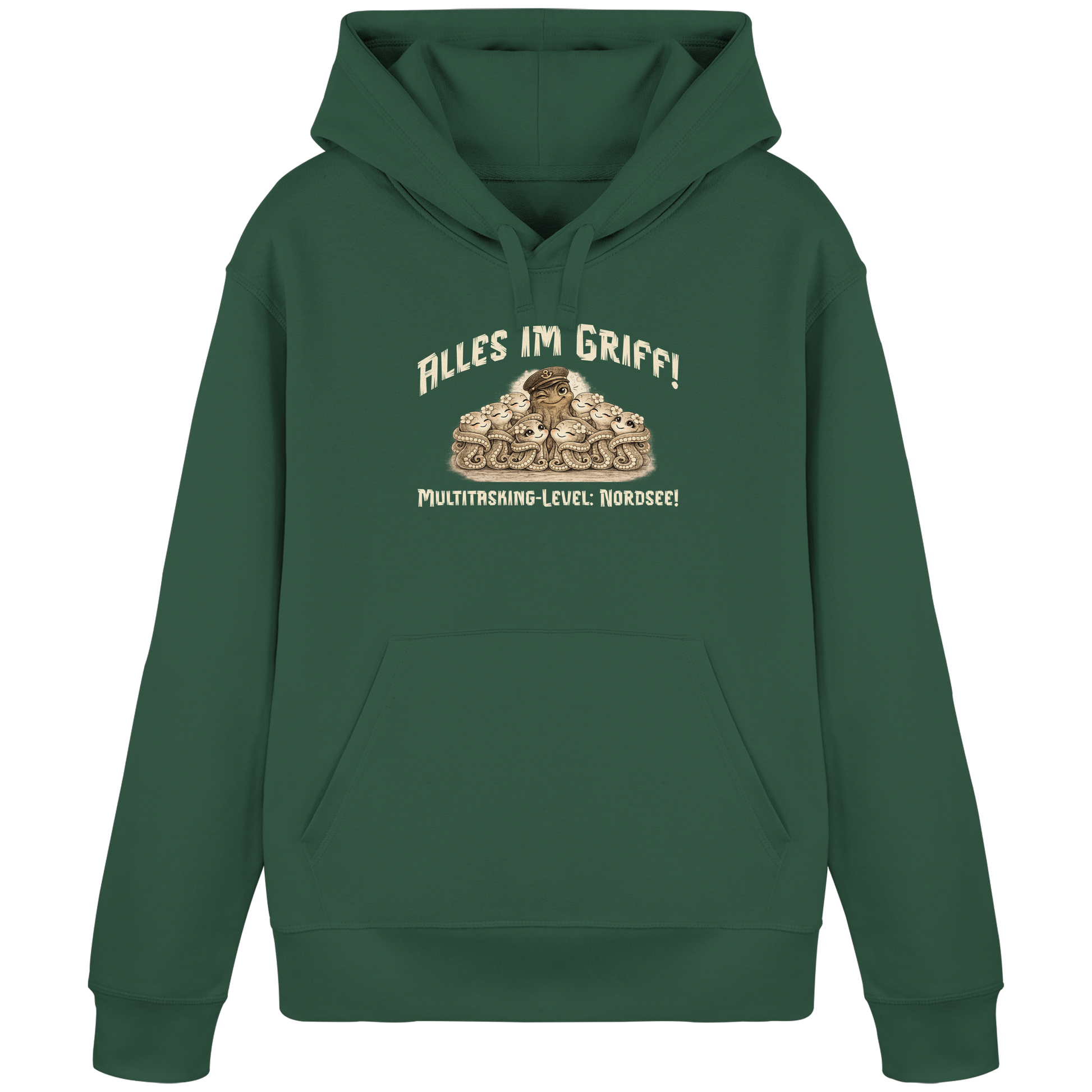 Multitasking Krake - Organic Basic Hoodie