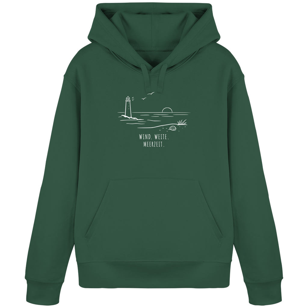 WIND. WEITE. MEERZEIT. - Organic Basic Hoodie