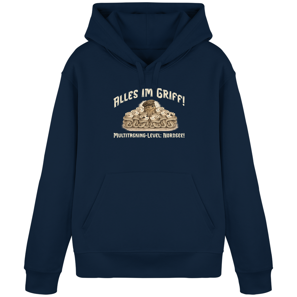 Multitasking Krake - Organic Basic Hoodie