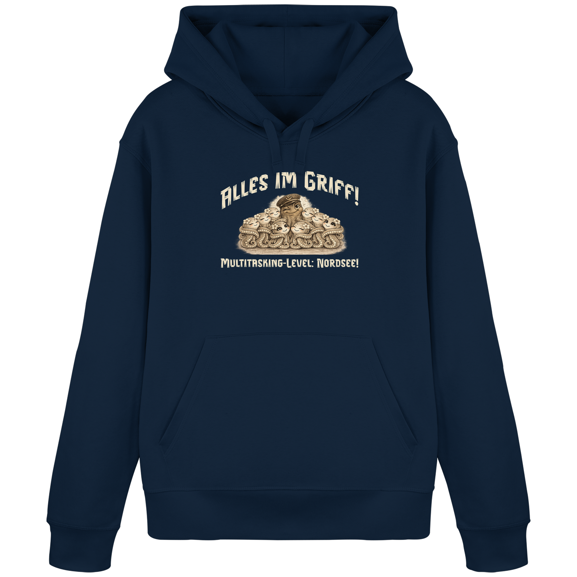 Multitasking Krake - Organic Basic Hoodie