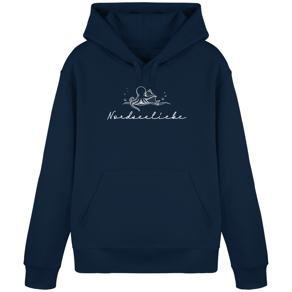 Nordseeliebe Krake & Fisch - Organic Basic Hoodie