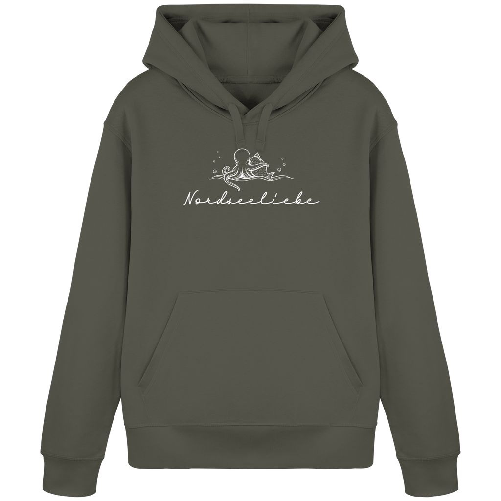 Nordseeliebe Krake & Fisch - Organic Basic Hoodie
