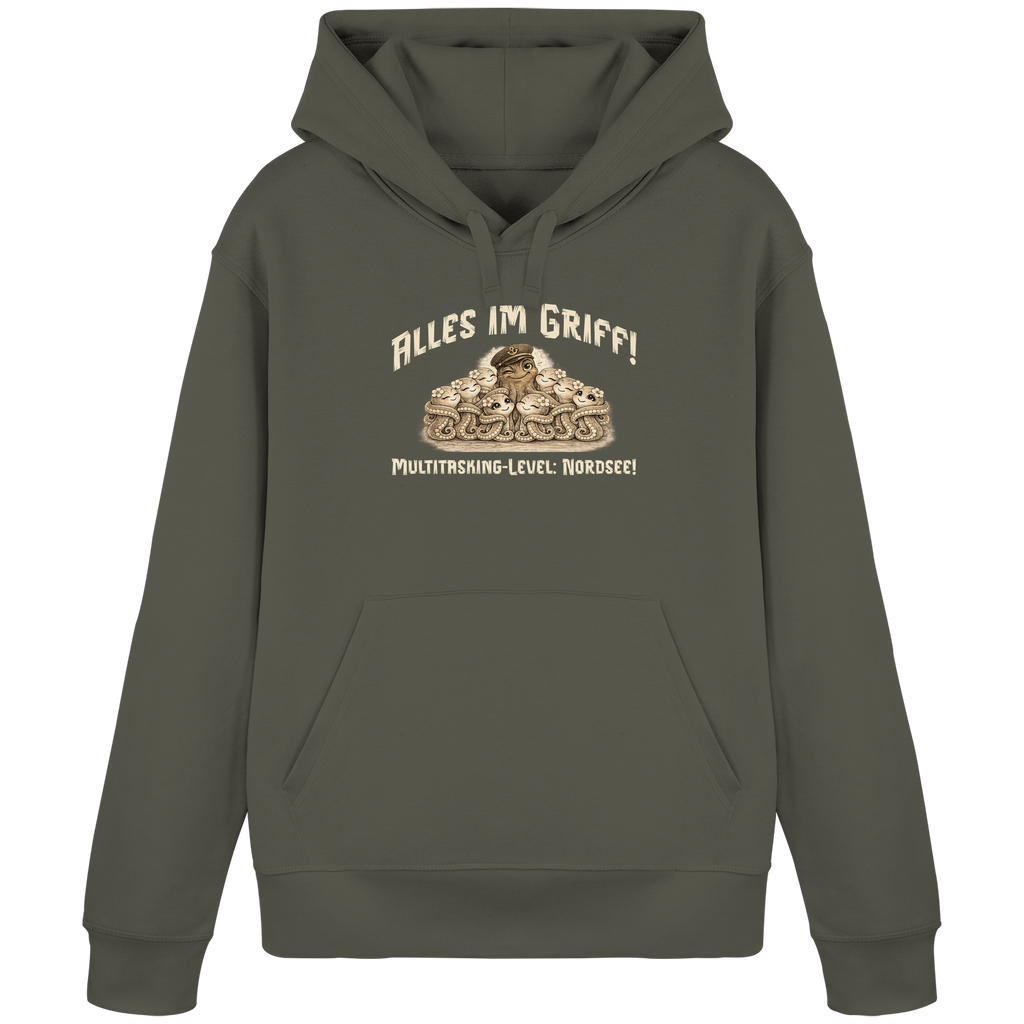 Multitasking Krake - Organic Basic Hoodie