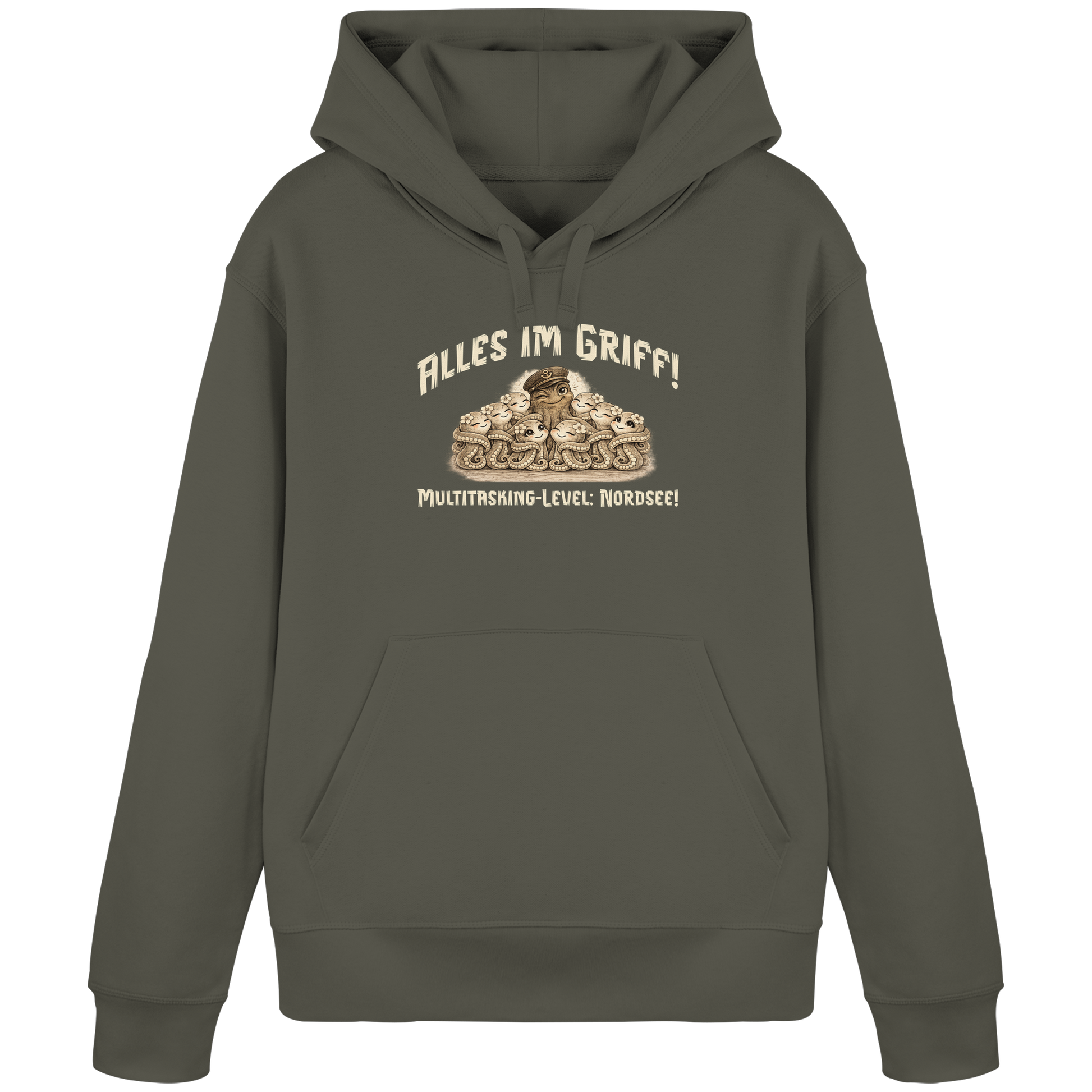 Multitasking Krake - Organic Basic Hoodie