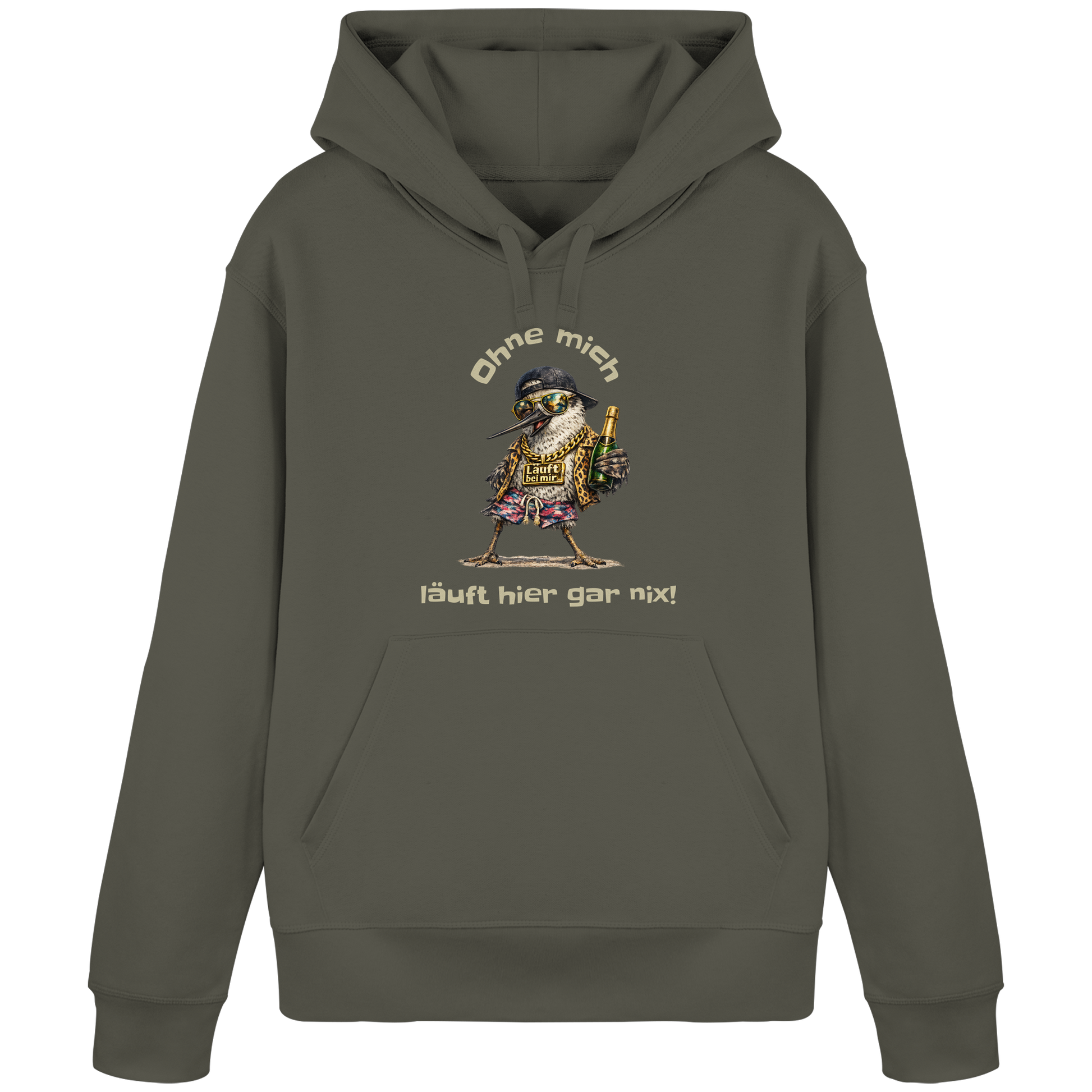 cooler Strandläufer - Organic Basic Hoodie