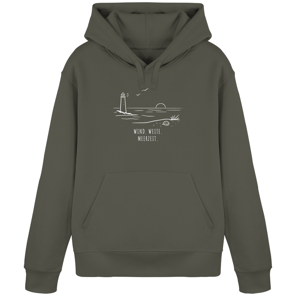 WIND. WEITE. MEERZEIT. - Organic Basic Hoodie