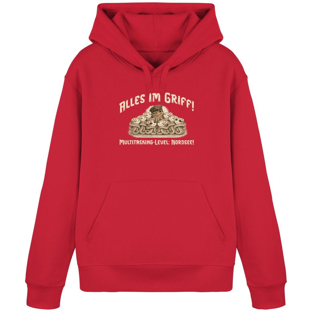 Multitasking Krake - Organic Basic Hoodie