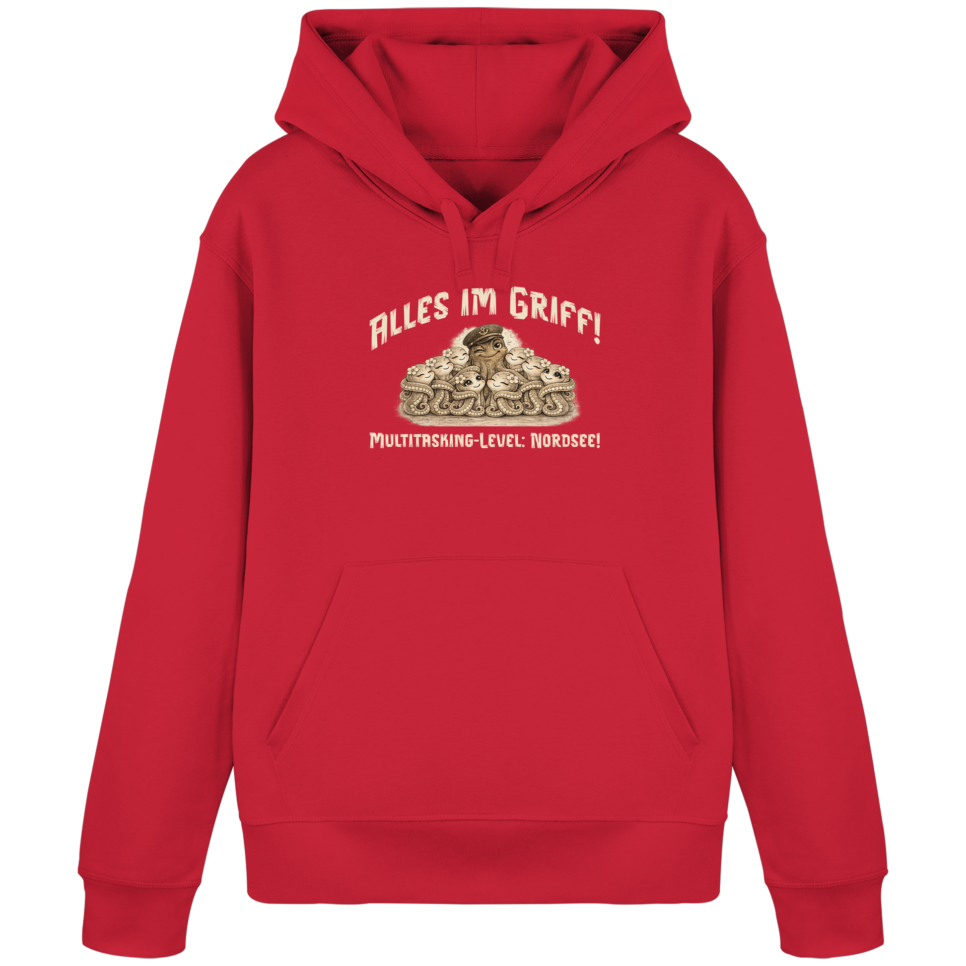 Multitasking Krake - Organic Basic Hoodie