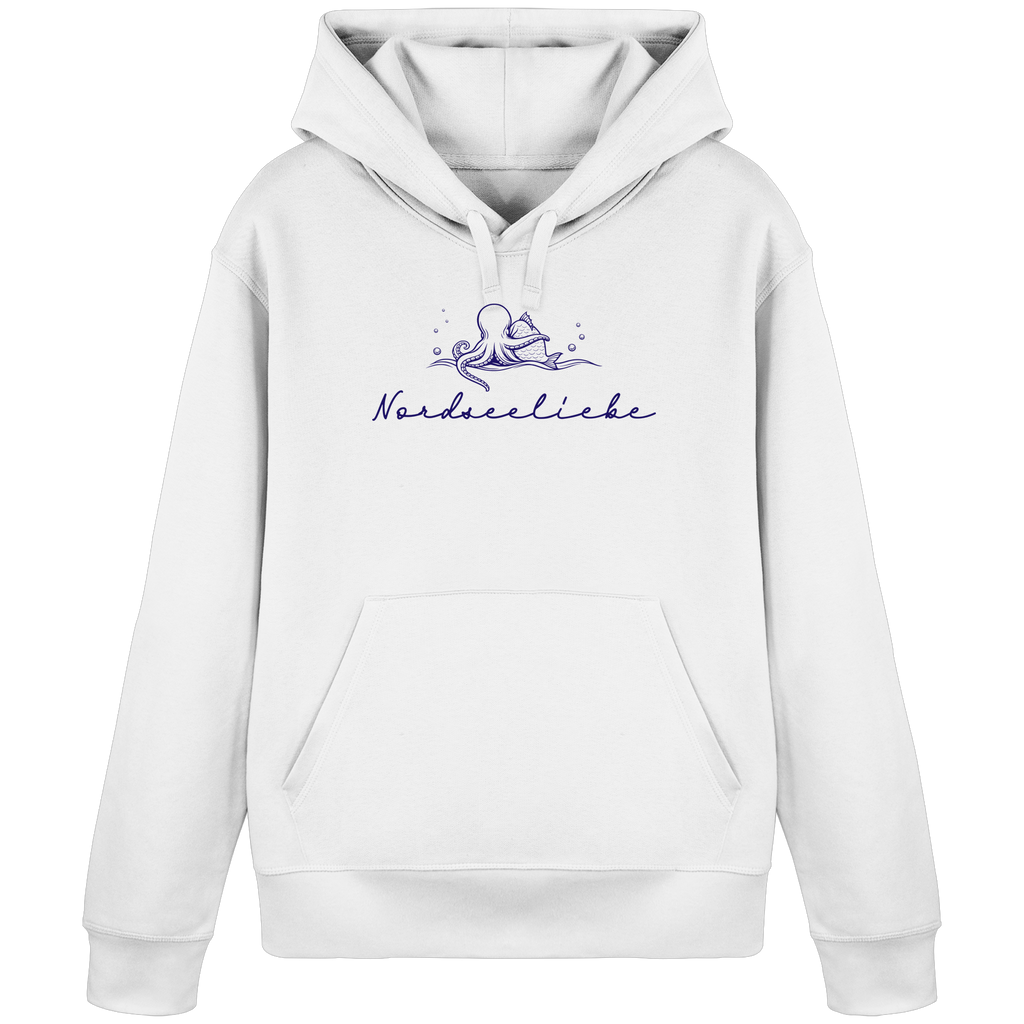 Nordseeliebe Krake & Fisch - Organic Basic Hoodie