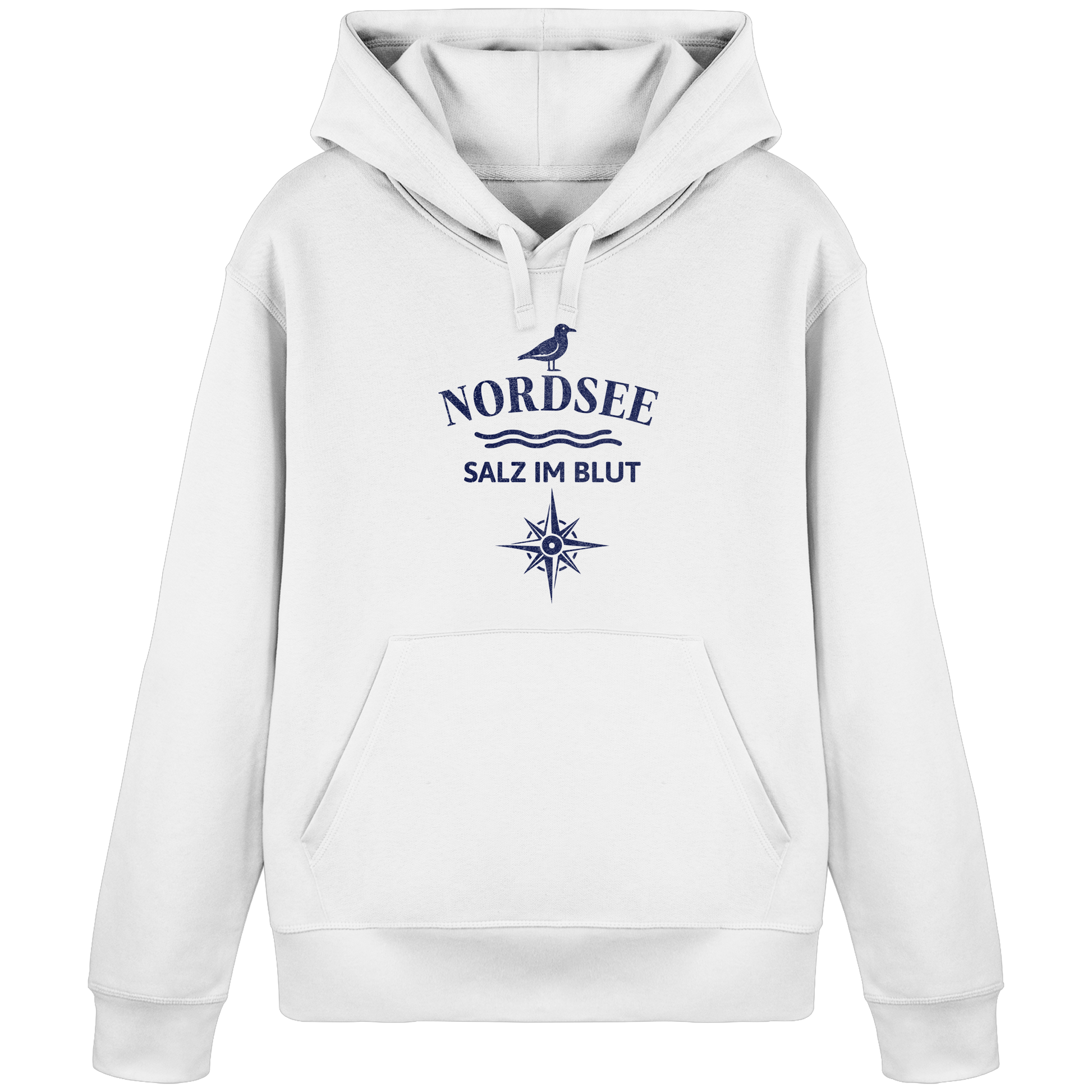 Nordsee - Salz im Blut - Organic Basic Hoodie
