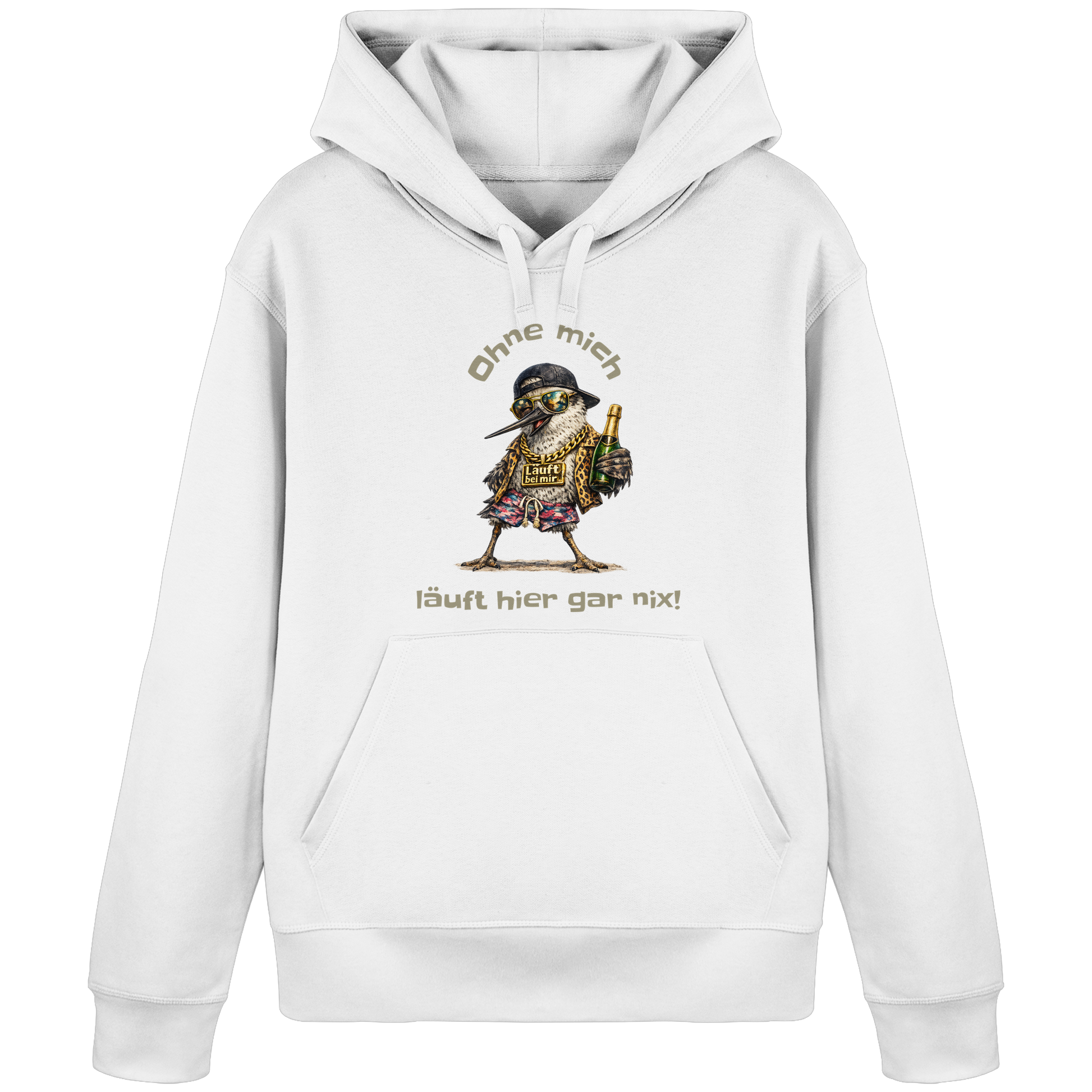 cooler Strandläufer - Organic Basic Hoodie