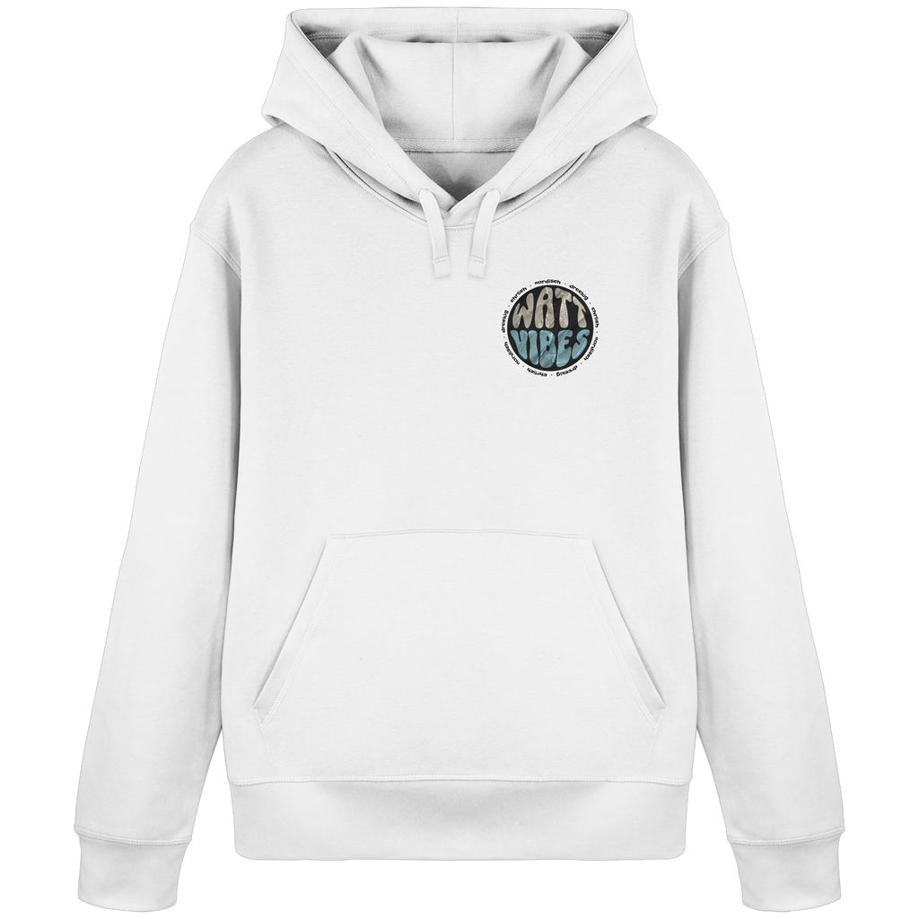Watt Vibes, dreckig, ehrlich, nordisch - Organic Basic Hoodie