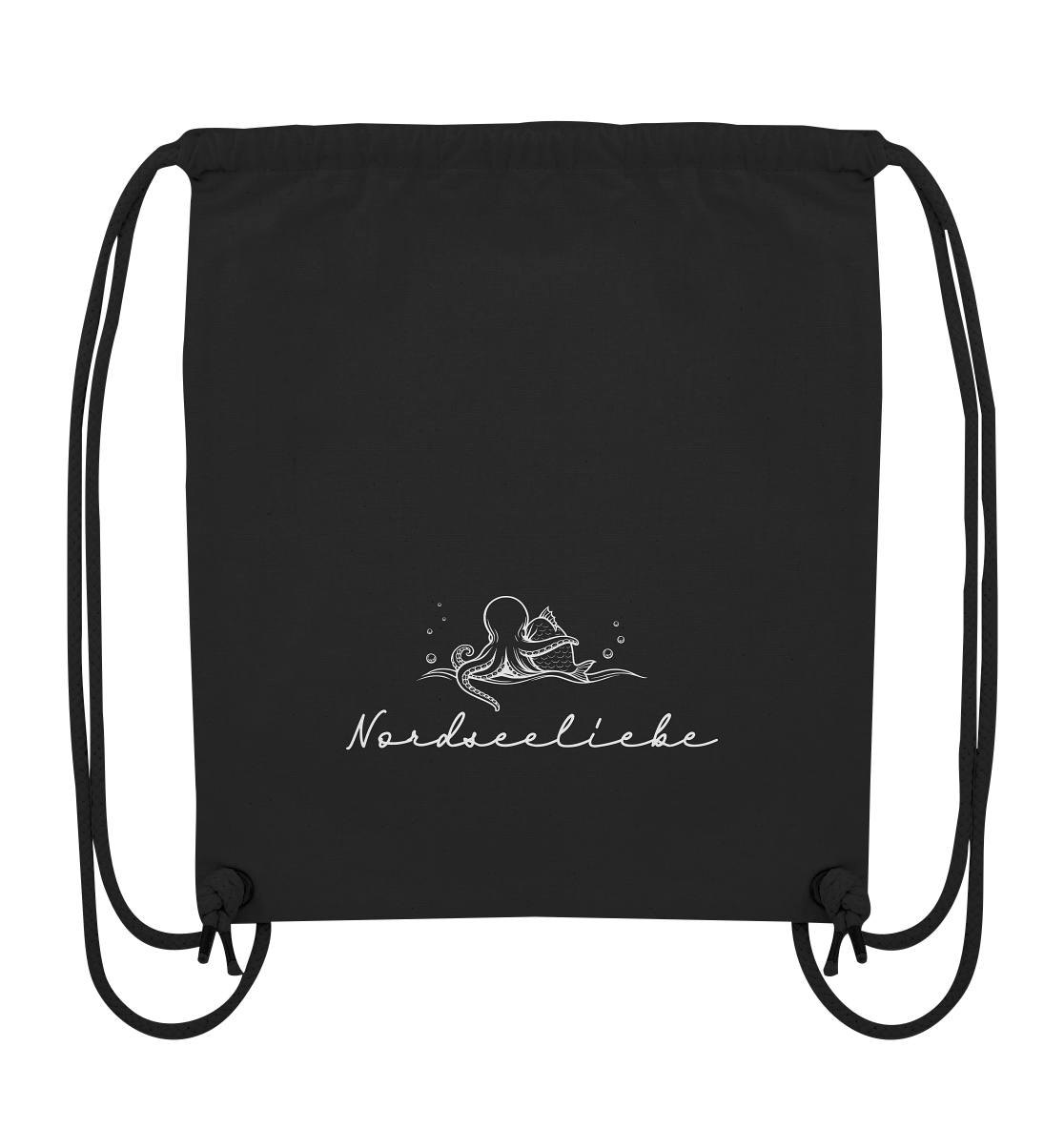 Nordseeliebe Krake & Fisch - Organic Gym-Bag