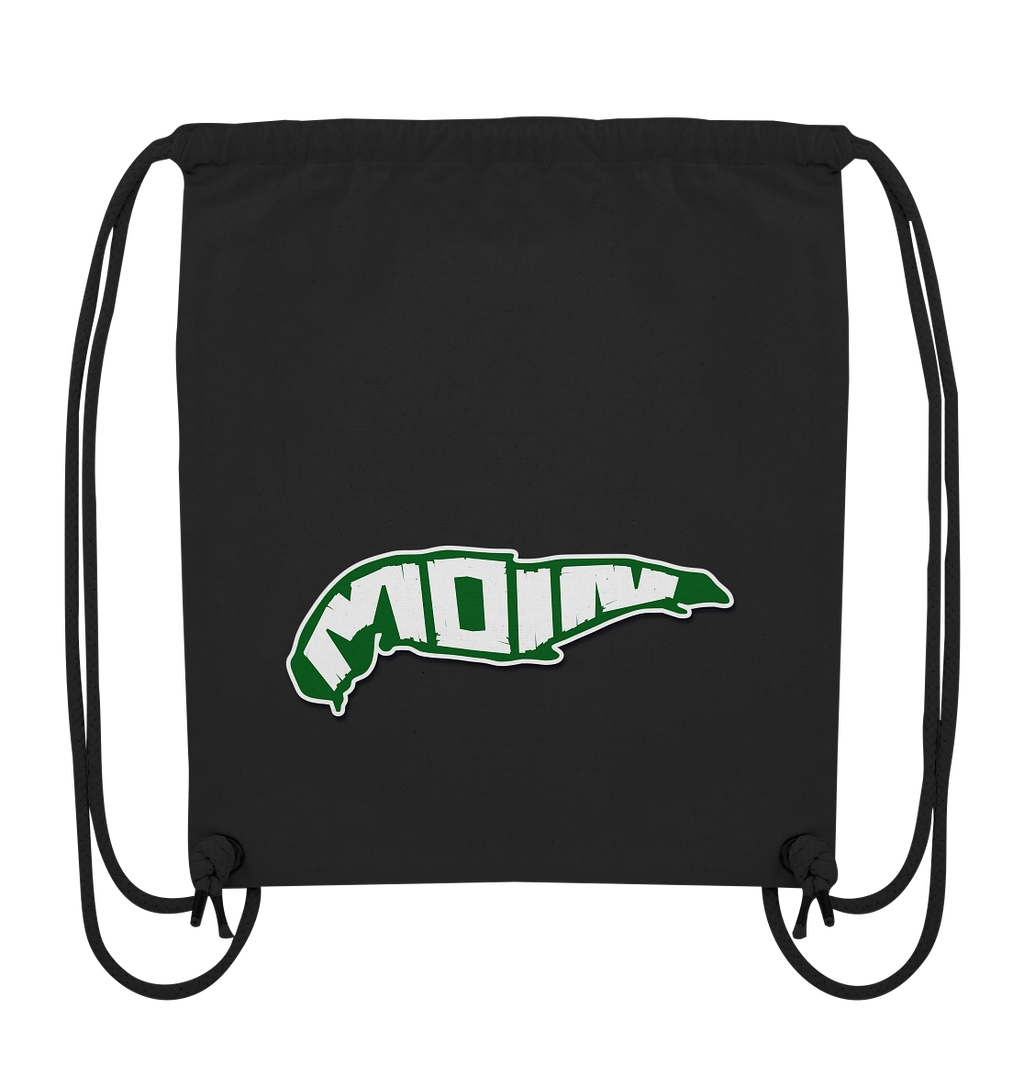 Spiekeroog Insel Silhouette MOIN - Organic Gym-Bag