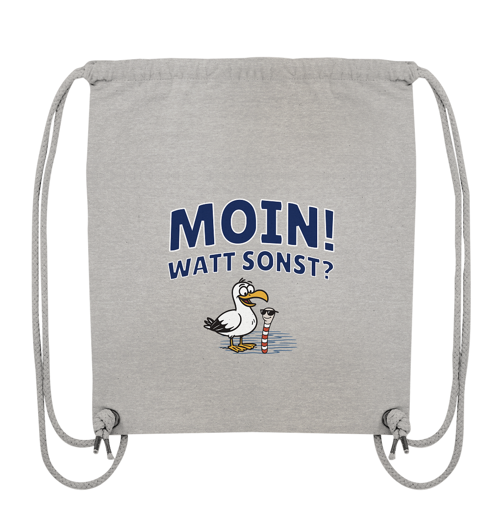 Moin! Watt Sonst? - Organic Gym-Bag