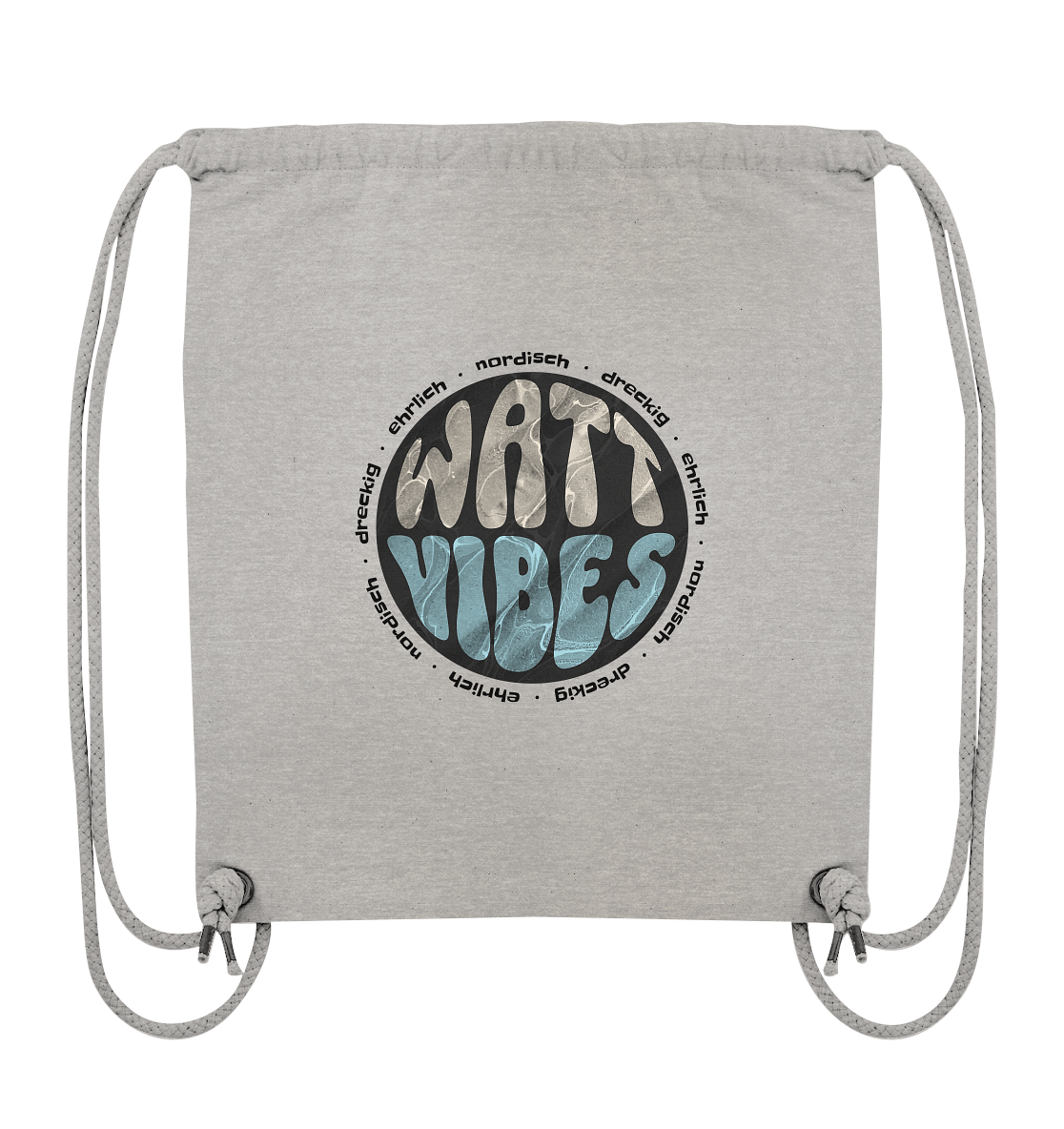 Watt Vibes, dreckig, ehrlich, nordisch - Organic Gym-Bag