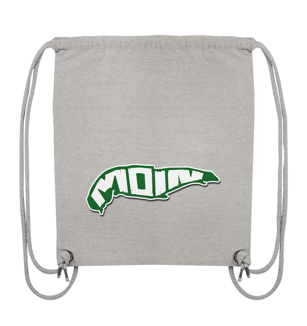 Spiekeroog Insel Silhouette MOIN - Organic Gym-Bag