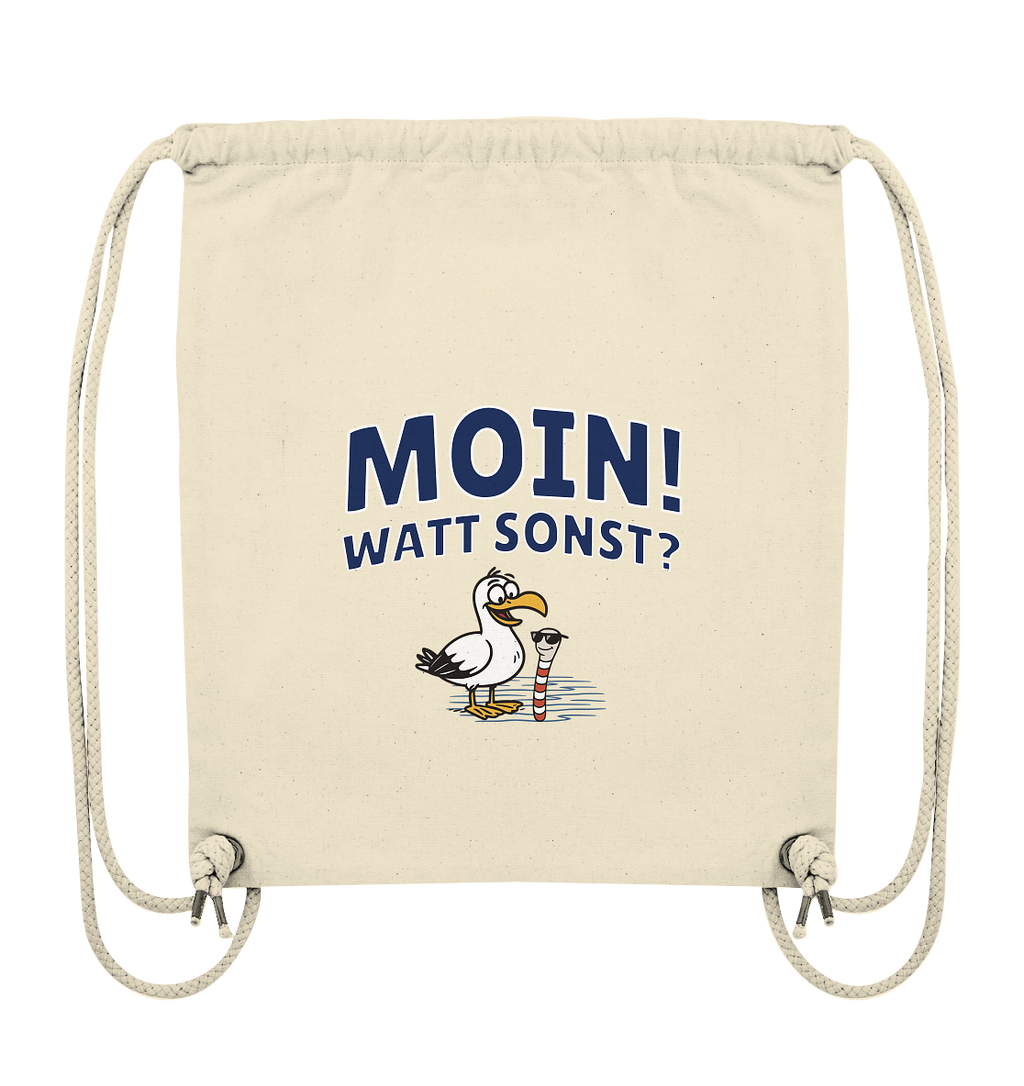 Moin! Watt Sonst? - Organic Gym-Bag