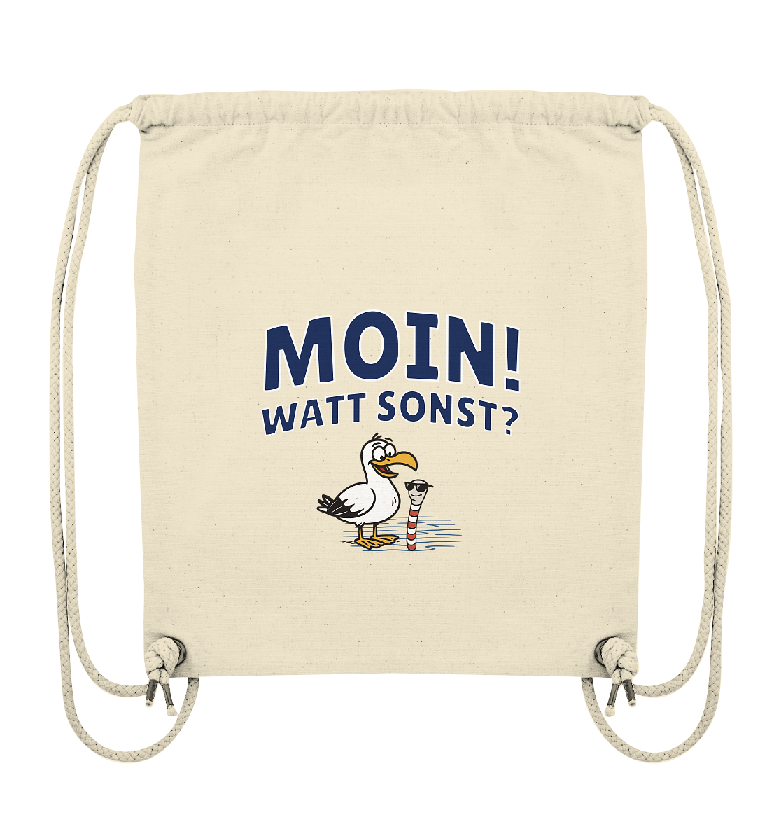 Moin! Watt Sonst? - Organic Gym-Bag