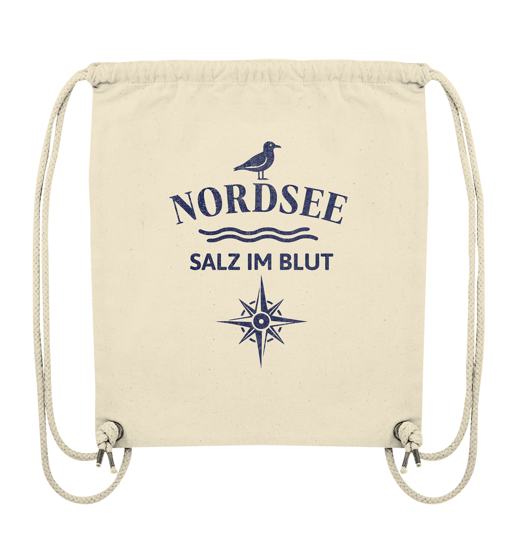 Nordsee - Salz im Blut - Organic Gym-Bag