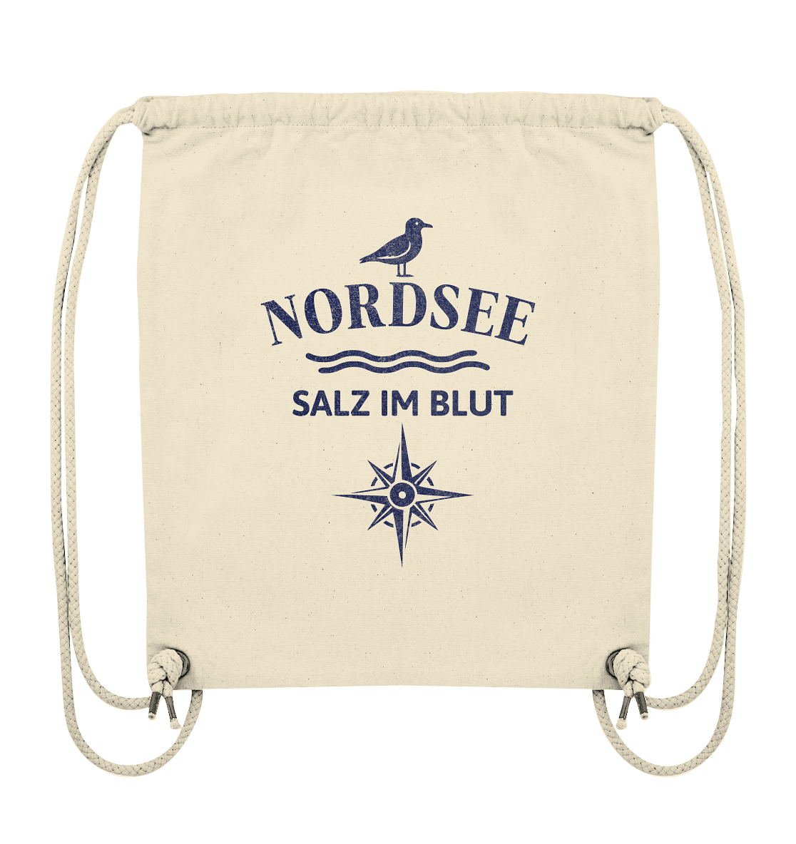 Nordsee - Salz im Blut - Organic Gym-Bag