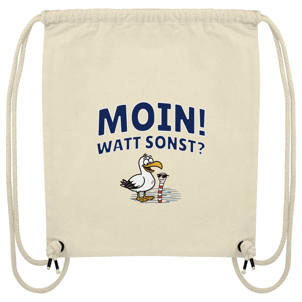 Moin! Watt Sonst? - Organic Gym-Bag