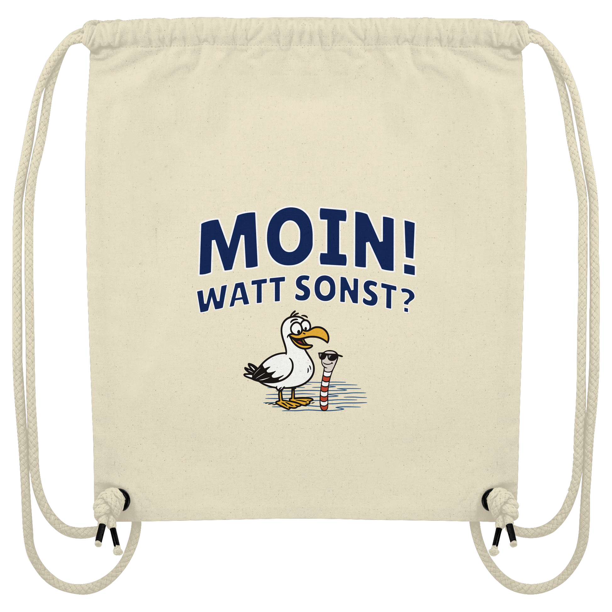 Moin! Watt Sonst? - Organic Gym-Bag