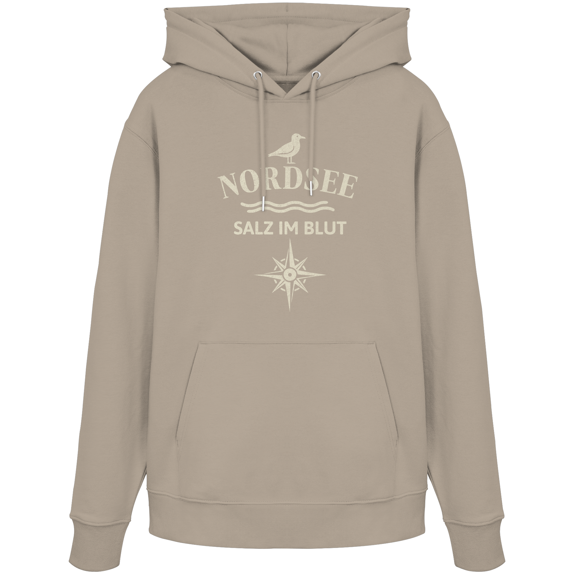 Nordsee - Salz im Blut - Organic Hoodie