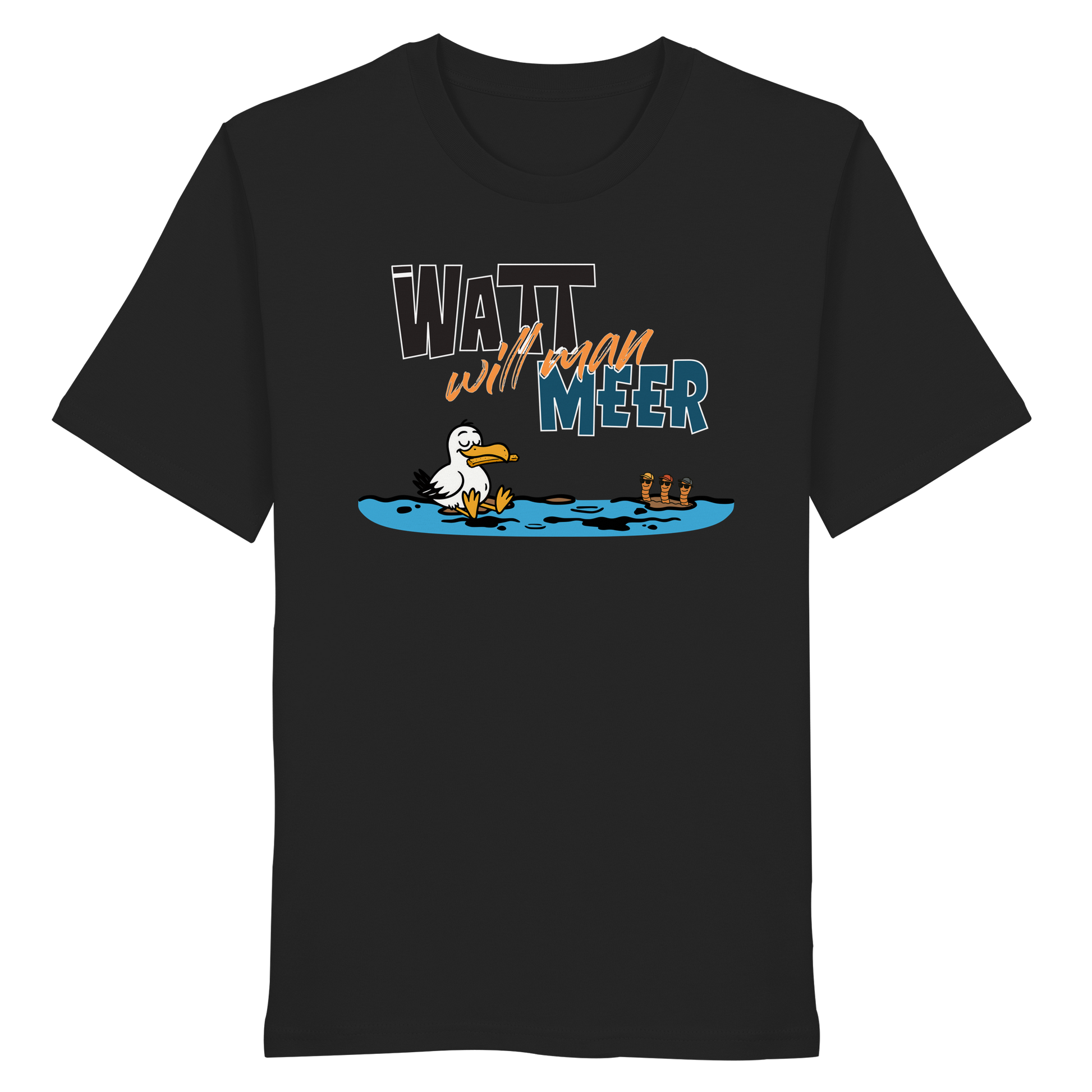Watt will man Meer - Organic Shirt