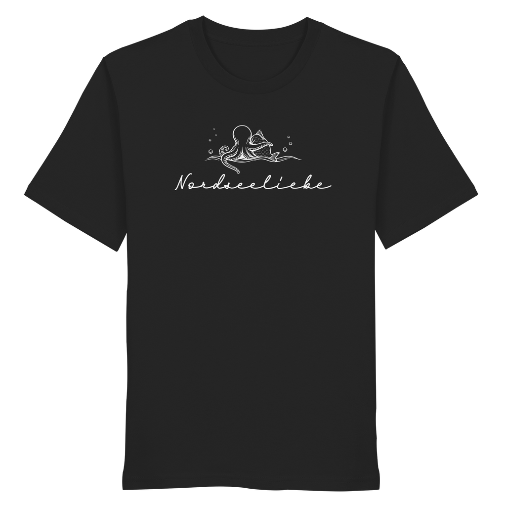 Nordseeliebe Krake & Fisch - Organic Shirt