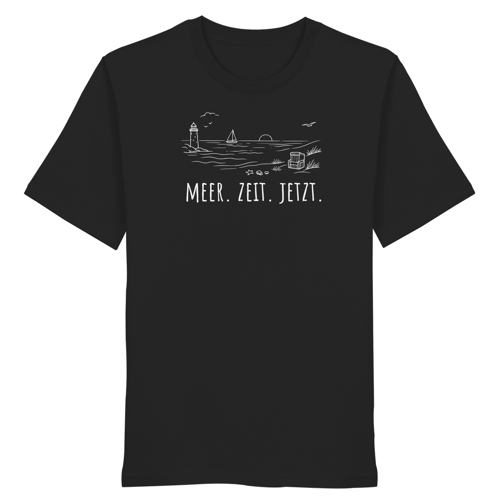 MEER. ZEIT. JETZT. - Organic Shirt