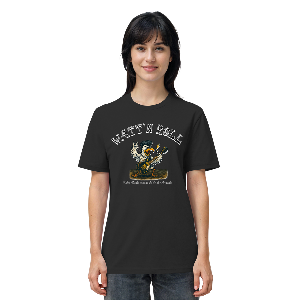 Watt`n Roll, Ebbe-Rock meets Schlick-Attack - Organic Shirt