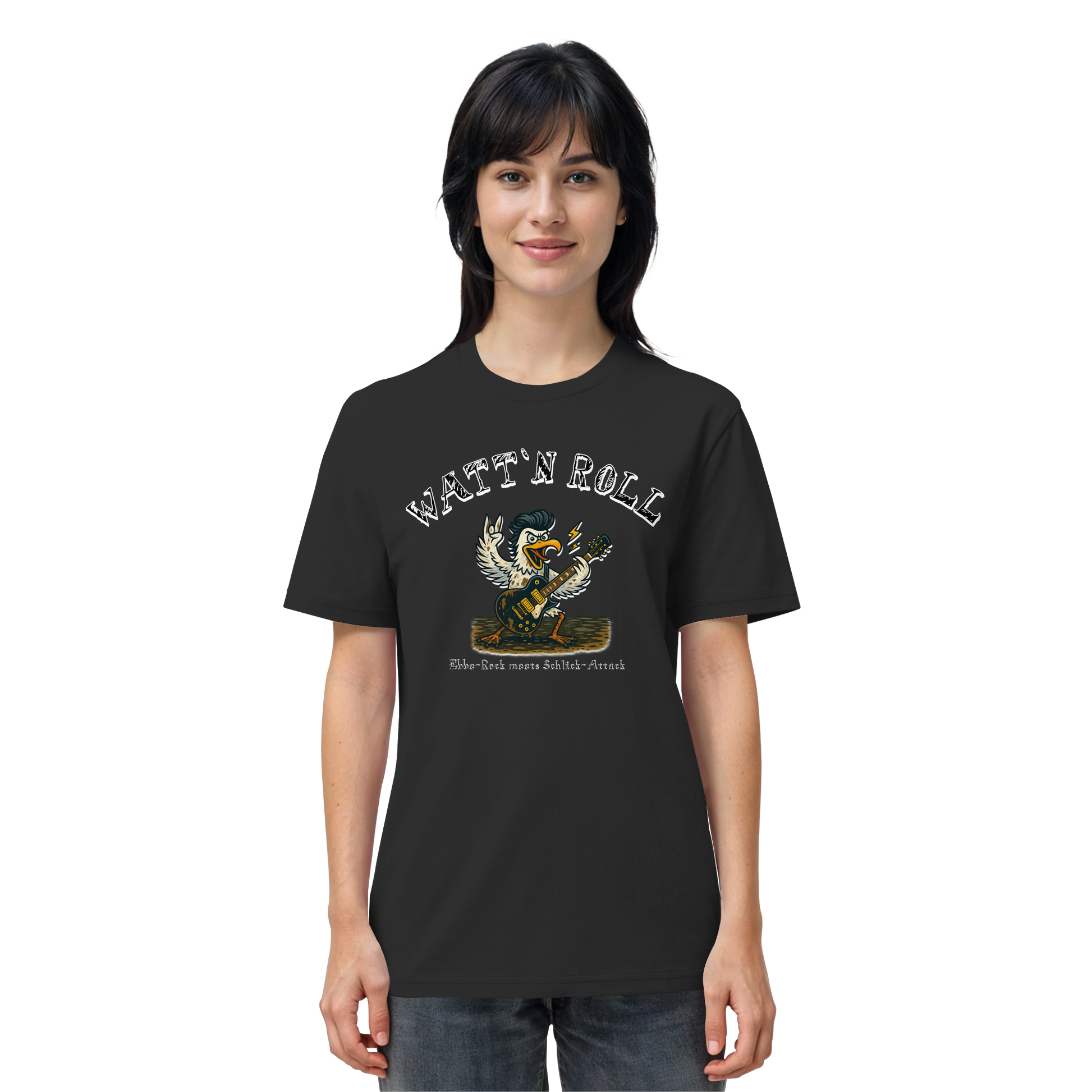 Watt`n Roll, Ebbe-Rock meets Schlick-Attack - Organic Shirt