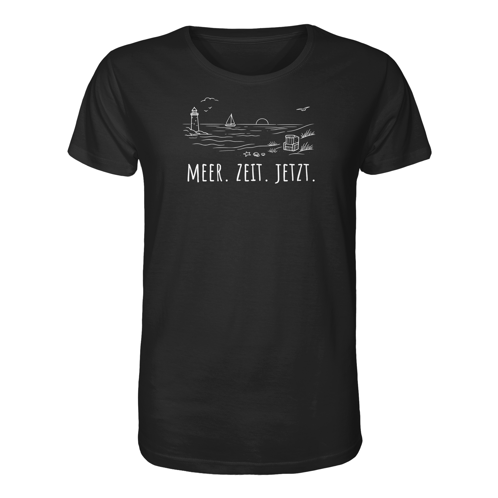 MEER. ZEIT. JETZT. - Organic Shirt