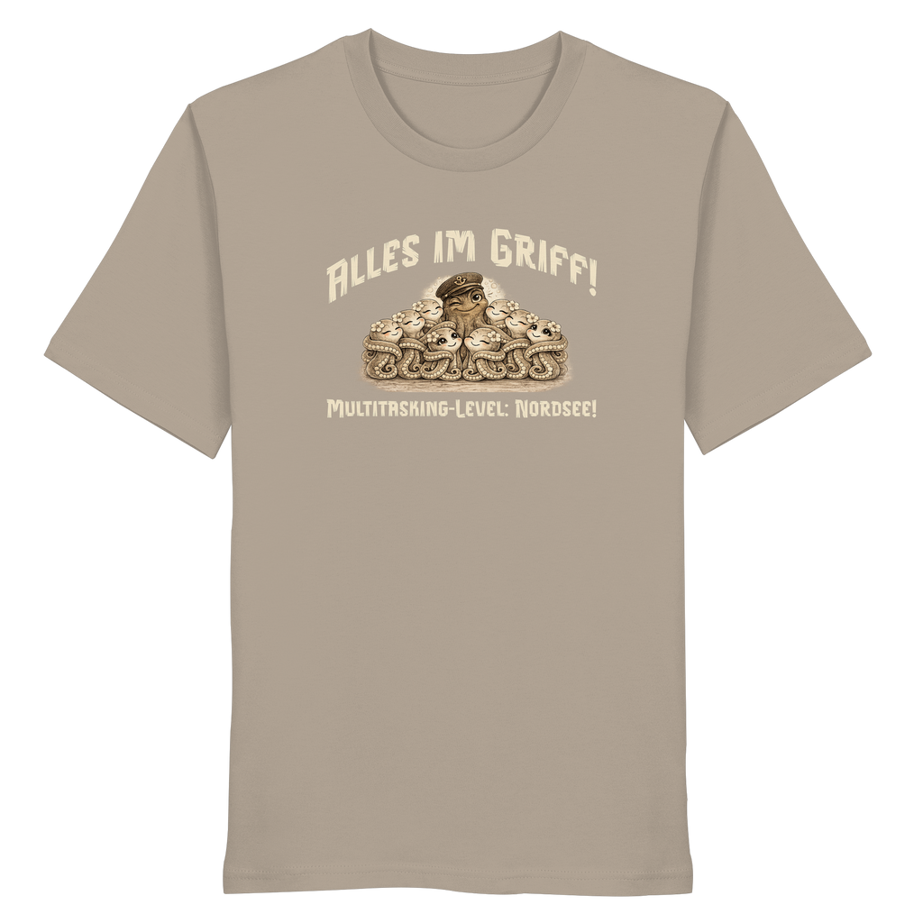 Multitasking Krake - Organic Shirt